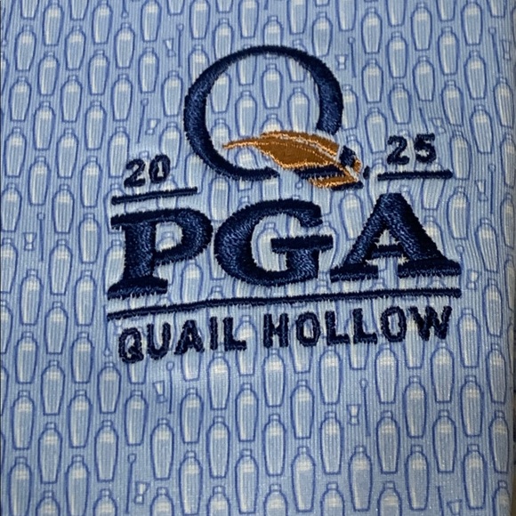 2025 PGA Quail Hollow Charlotte NC Golf Polo shirt - Picture 2 of 9